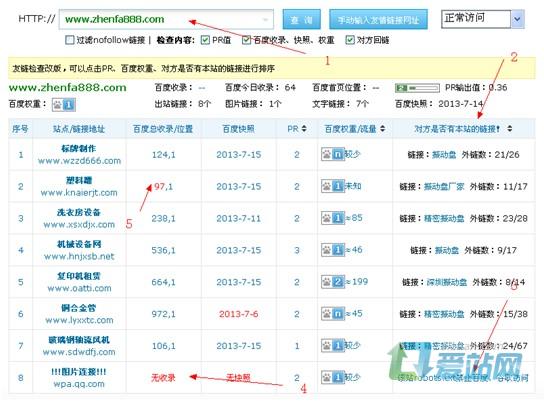 市中友情链接检查工具的使用